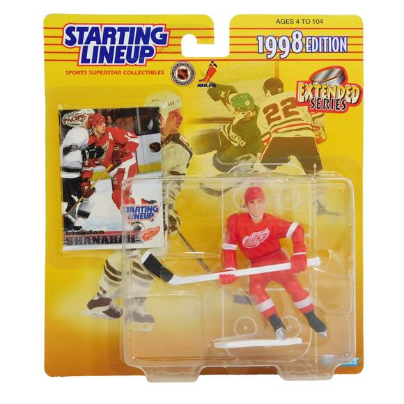 Kenner 1998 Starting Lineup NHL Detroit Red Wings Brendan Shanahan Action Figure - Picture 1 of 6